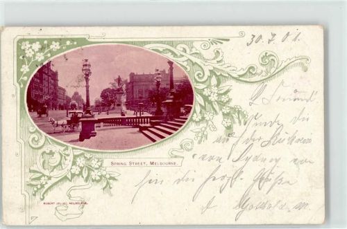 Melbourne 1901 Spring Street