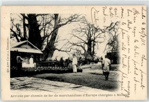 Kinshasa 1912 Marktszene
