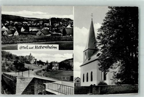 53947 W5376 Nettersheim - Kirche Landstrasse