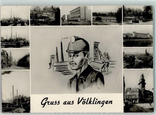 Völklingen Bergmann signiert