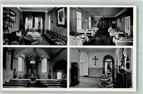 53947 W5376 Nettersheim - Genesungsheim Herz Jesu Kloster innen