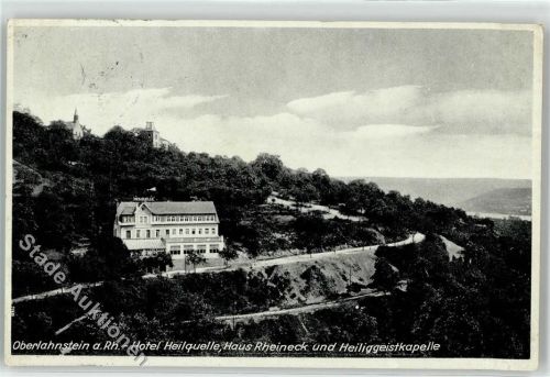 56112 W5427 Oberlahnstein - Hotel Heilquelle Haus Rheineck Heiliggeistkapelle