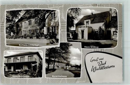 Bad Waldliesborn Kurhaus Lindenhof Haus Rumphorst Kurmittelhaus Haus Wittkop