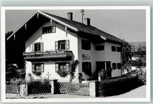 Übersee Ort handschriftlich Haus Lechner
