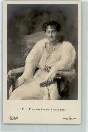 Prinzessin Antonia Pelzmode Verlag Prcy Hein 141 AK