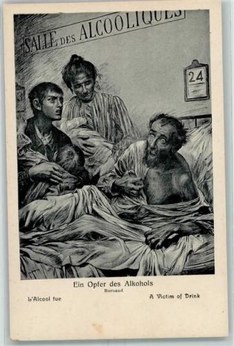 Ein Opfer des Alkohols AK