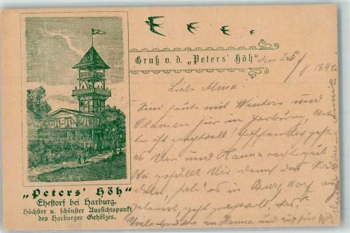 Ehestorf 1898 Gasthaus Peters Höh