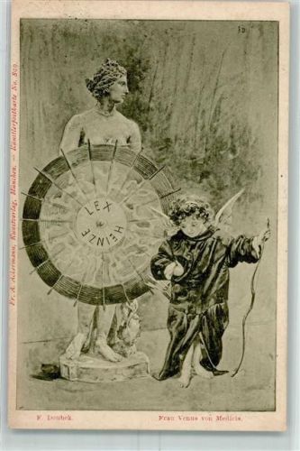 1900 Lex Heinze Gesetz Sittlichkeitsparagraph - sign. Doubek, F.B. Ackermann Verlag Nr. 809 AK