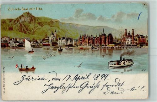 Zürich 1899 Verlag Künzli 5013 Zürich See AK