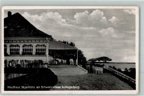 Angerburg Waldhaus Jägerhöhle am Schwenzaltsee
