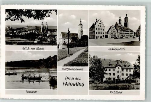 Wemding Marktplatz Waldsee Wildbad Überstempel