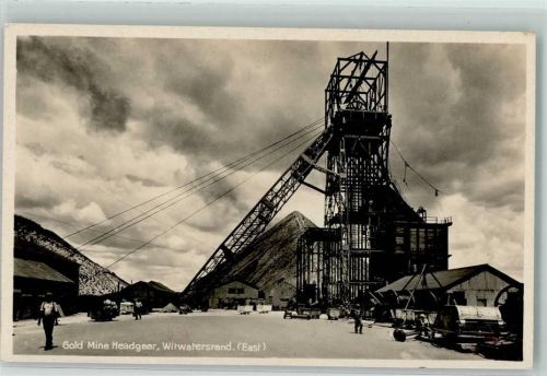 Transvaal Gold Mine Headgear Wirwaterstrand