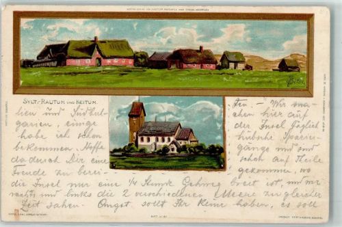 Rantum 1900 Keitum sign Biese