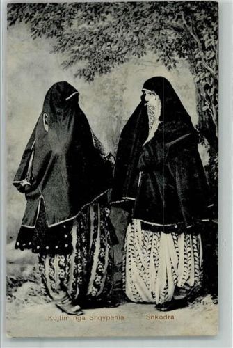 Shkodra Tracht Volkstypen Frauen Kommando der Arbeiterabtei Inf. Regt. 22
