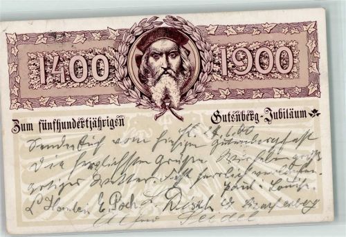 1900 500 jähr. Jubiläum AK