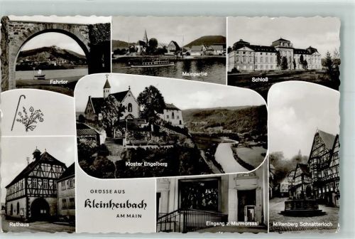 Kleinheubach Fahrtor Main Schloss Rathaus Kloster Engelberg Eingang Marmorsaal Mittenberg Schnatterloch