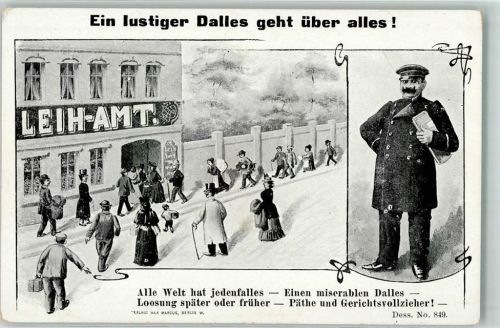 1900 Leihaus Gerichtsvollzieher AK