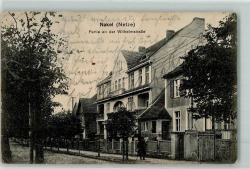 Nakel 1916 an der Wilhelmstraße