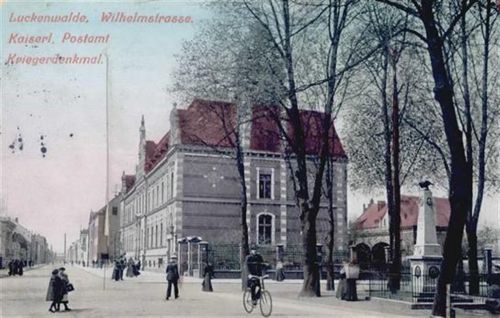 Luckenwalde Luckenwalde (o-1710) Leporello, Wilhelmstrasse, Postamt I-II