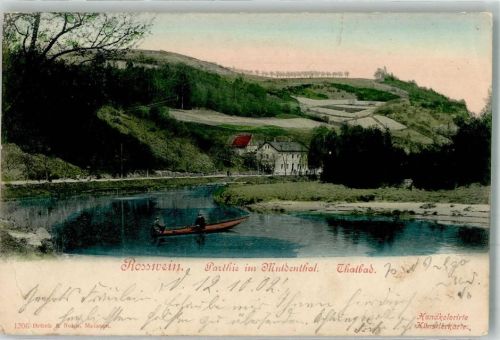 04741 O7304 Roßwein 1902 Gebrauchsspuren Partie im Muldental