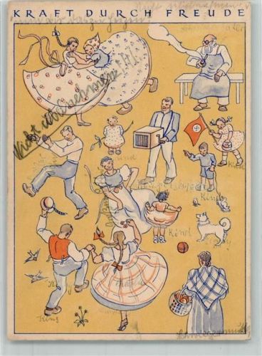 1934 Volkstanz und Brauchtum Deiner Deutschen Heimat Drehorgel