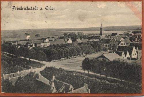 Friedrichstadt Friedrichstadt (2254) Leporello, Teilansicht I-II
