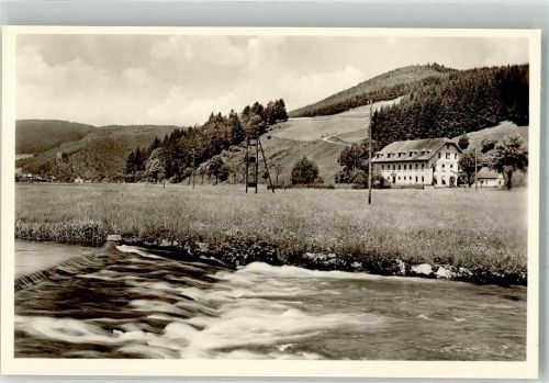 78166 W7710 Hammereisenbach Foto AK Gasthaus zum Fischer