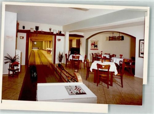 59846 W5768 Hachen , Sauerl FOTO KEINE AK Hotel Richter Kegelbahn Foto Original aus Archiv eines Ansichtskartenverlags Ort handschriftlich
