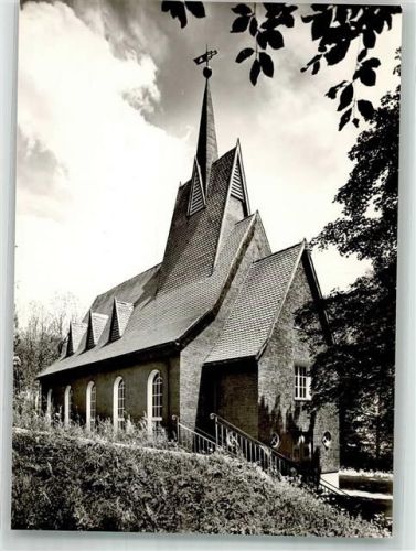 88316 W7972 Überruh Foto AK Kirche
