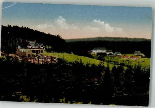 35753 W6349 Elgershausen , Kr Wetzlar 1919 Gebrauchsspuren Krankenhaus Heilanstalt Waldhof