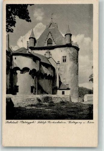 01825 O8301 Liebstadt Foto AK Schloss Kuckuckstein
