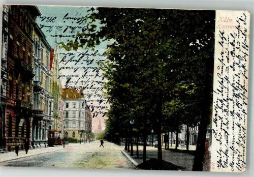 Köln Hansaring 1904 Hansaring