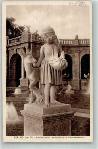 Friedrichshain Denkmal Märchenbrunnen Brüderchen und Schwesterchen