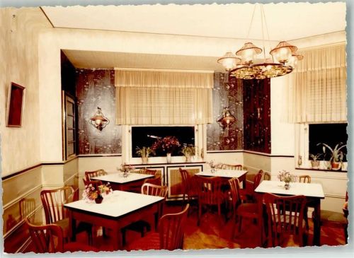 Deitenbach Gasthaus Haus am See Gaststube Foto Original aus Archiv eines Ansichtskartenverlages Ort handschriftlich