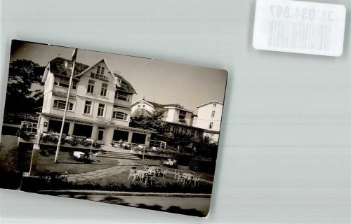 Timmendorf Hotel Foto Original aus Archiv eines Ansichtskartenverlages