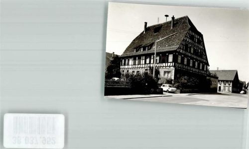 Merklingen Ort handschriftlich Foto Original aus Archiv eines Ansichtskartenverlages