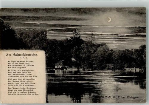Eldagsen 1916 Holzmühle