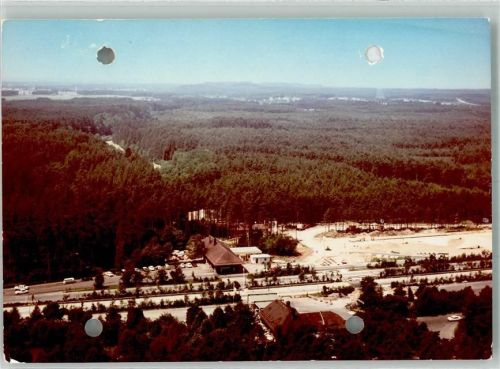90537 W8501 Feucht - BAB Raststätte Gelocht Foto Original aus Archiv eines Ansichtskartenverlages