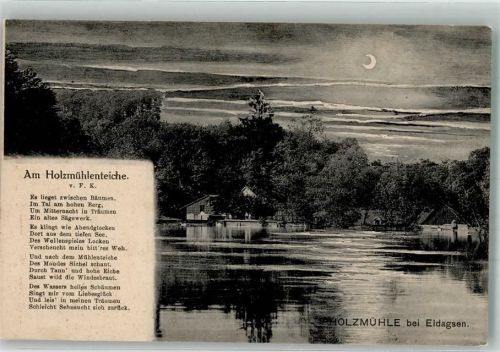 Eldagsen 1916 Holzmühle