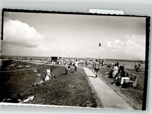26409 W2944 Harlesiel , Ostfriesl FOTO KEINE AK Strandpromenade Foto Original aus Archiv eines Ansichtskartenverlages Ort handschriftlich