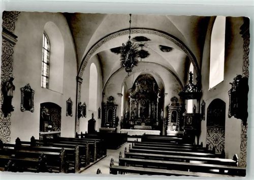 Atteln Pfarrkirche Innenansicht Altar