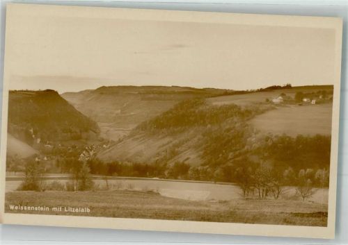 Weißenstein Panorama des Ortes mit der Litzelalb