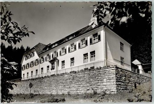 88316 W7972 Überruh - Sanatorium Foto Original aus Archiv eines Ansichtskartenverlages