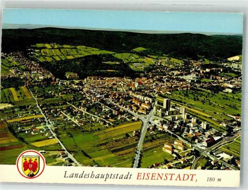 Eisenstadt 1973 Fliegeraufnahme