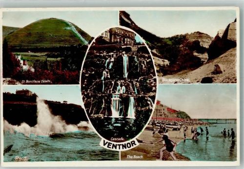 Ventnor Schwimmbad Strand St. Boniface Down Cascade