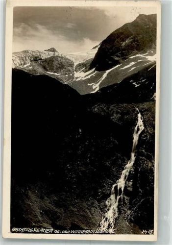 Oberlängenfeld 1923 Bachfallfermer