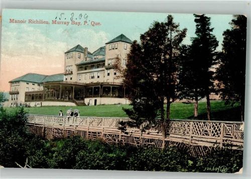 Quebec 1909 Foto AK Manoir Richilieu Murray Bay
