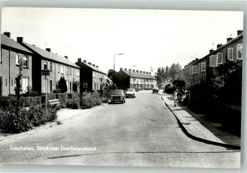 3461 Linschoten Foto AK Straße Strick van Linschotenstraat Auto