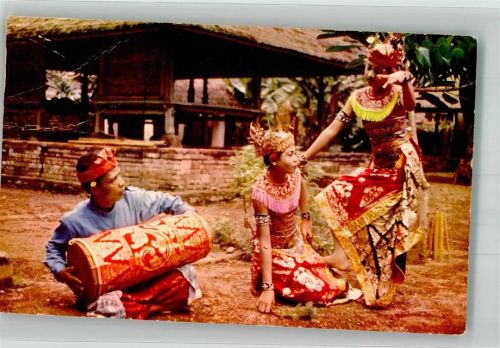 Jakarta Tracht Tänzer Luftpost