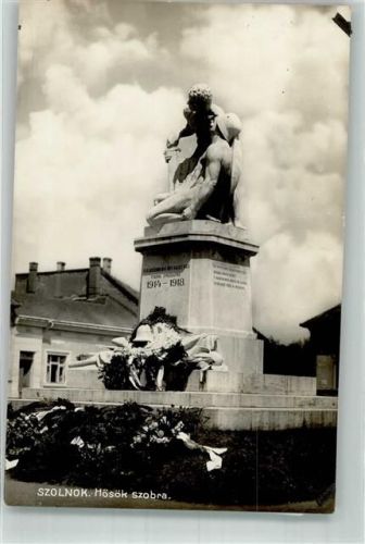 Szolnok Foto AK Kriegerdenkmal 1914-18